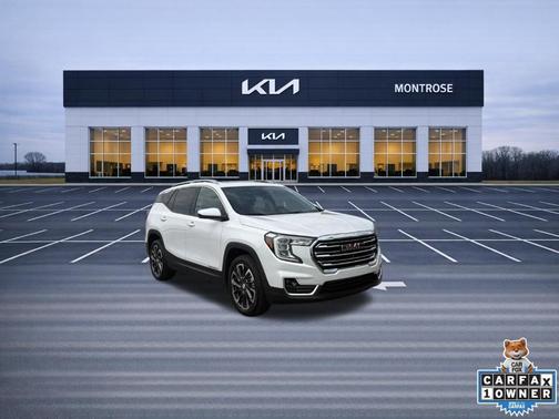 White Frost 2022 GMC Terrain SLT
