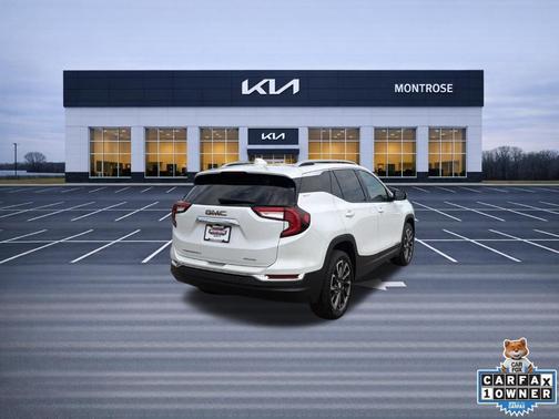 White Frost 2022 GMC Terrain SLT