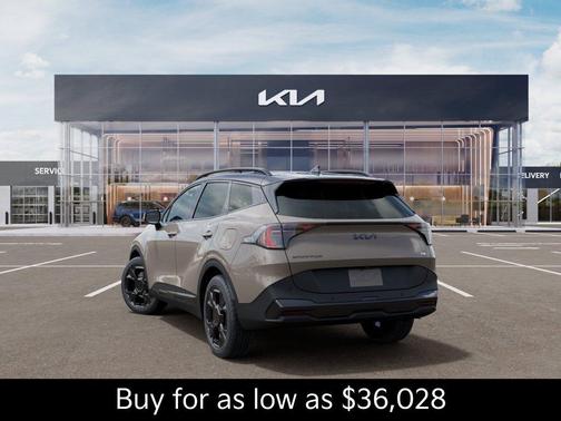 Brown 2027 Kia Sportage X-Line