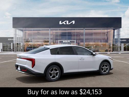 Snow White Pearl 2026 Kia K4 LXS