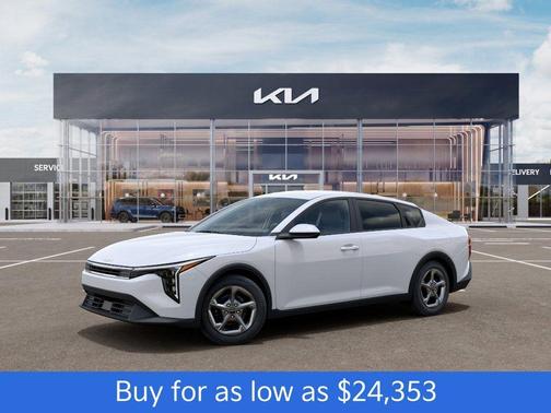 White Pearl 2026 Kia K4 LXS