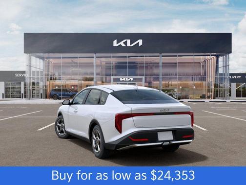 White Pearl 2026 Kia K4 LXS