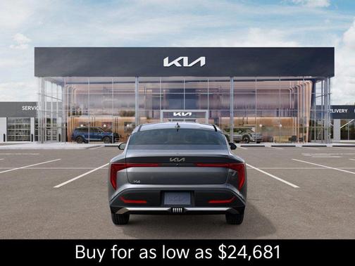 Steel Gray 2025 Kia K4 EX