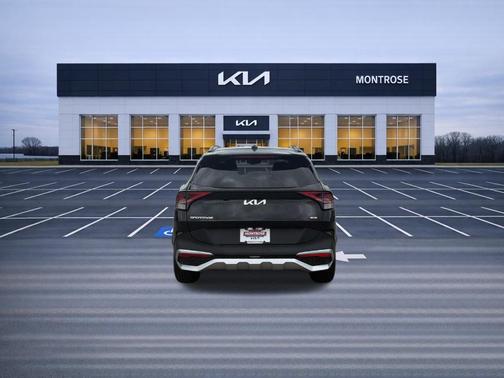 Black 2023 Kia Sportage Hybrid EX