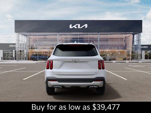White Pearl 2026 Kia Sorento Hybrid EX