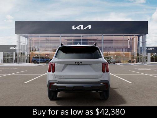 Wolf Gray 2026 Kia Sorento X-Line SX