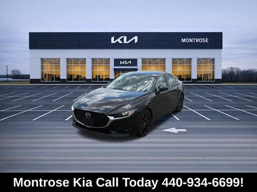 Jet Black 2024 Mazda Mazda3 FWD w/Select Package