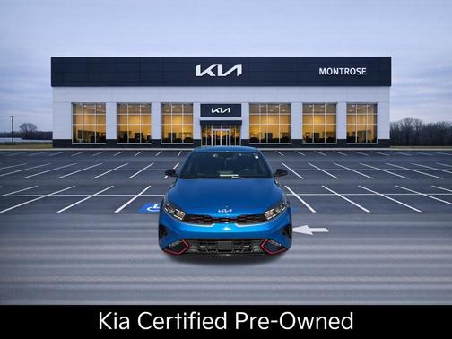 Blue 2024 Kia Forte GT-Line
