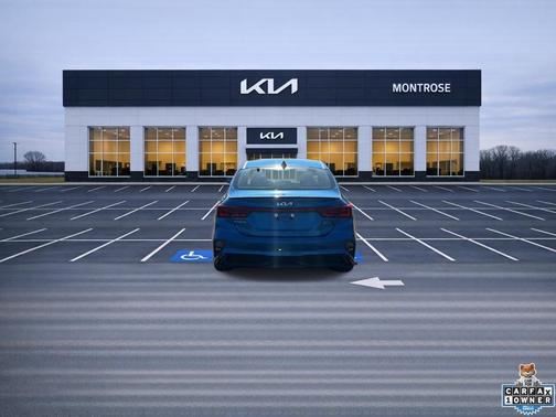 Blue 2024 Kia Forte GT-Line