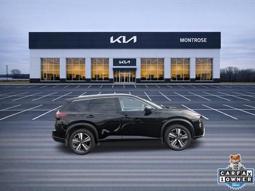 Black 2025 Nissan Rogue SL