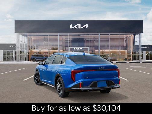 Wave Blue 2026 Kia K4 GT-LINE