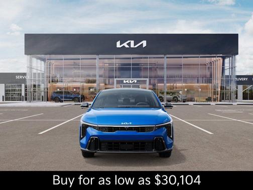 Wave Blue 2026 Kia K4 GT-LINE