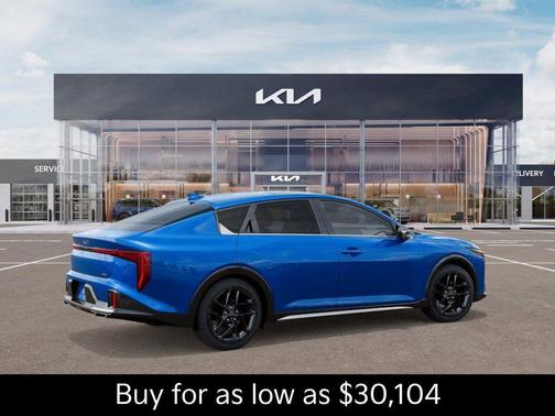 Wave Blue 2026 Kia K4 GT-LINE