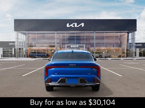 Wave Blue 2026 Kia K4 GT-LINE