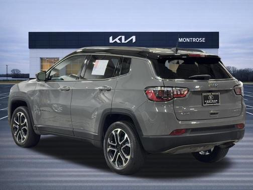 Sting Gray Clearcoat 2022 Jeep Compass Limited