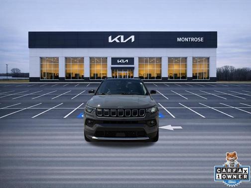 Sting Gray Clearcoat 2022 Jeep Compass Limited