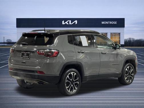 Sting Gray Clearcoat 2022 Jeep Compass Limited