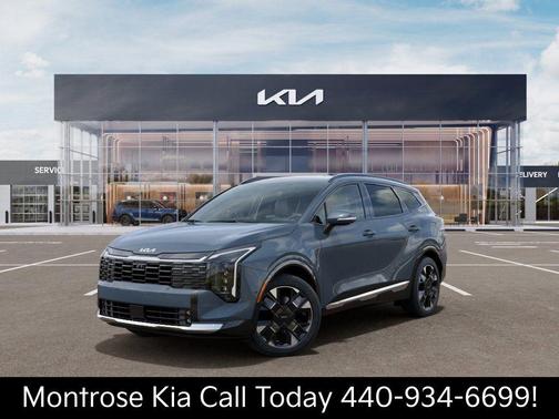 Blue 2026 Kia Sportage Hybrid SX-Prestige