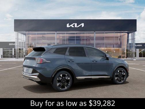 Blue 2026 Kia Sportage Hybrid SX-Prestige