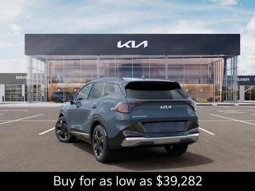 Blue 2026 Kia Sportage Hybrid SX-Prestige