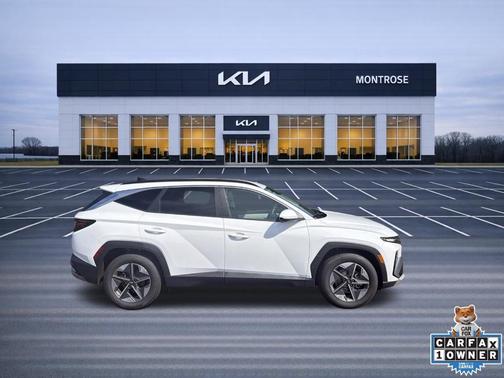 White Pearl 2025 Hyundai TUCSON SEL