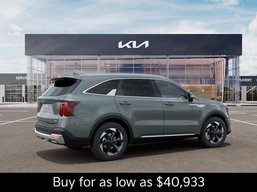 Green 2026 Kia Sorento Hybrid EX