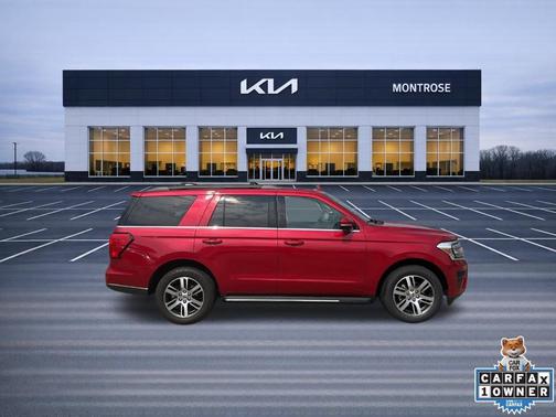 Red Metallic 2022 Ford Expedition XLT