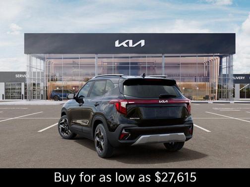 Black 2026 Kia Seltos S