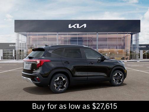 Black 2026 Kia Seltos S