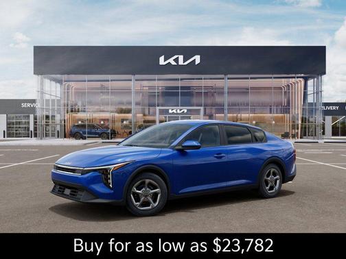 Blue 2026 Kia K4 LXS
