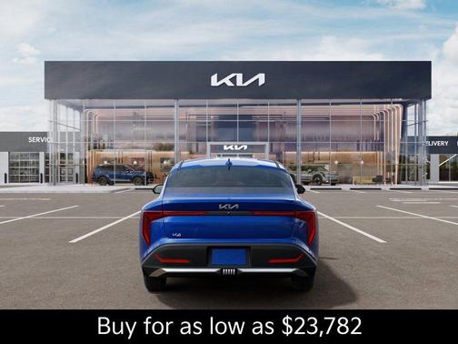 Blue 2026 Kia K4 LXS