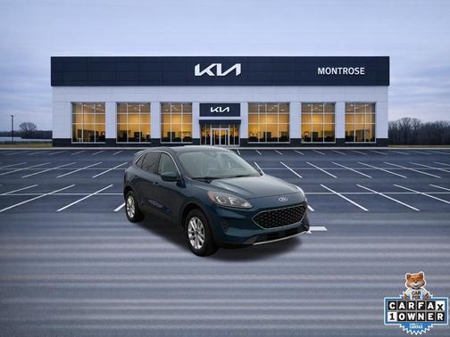 Green Metallic 2020 Ford Escape SE
