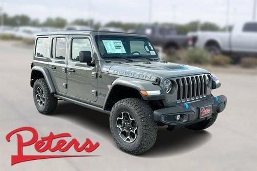 Sting Gray Clearcoat 2023 Jeep Wrangler 4xe Rubicon