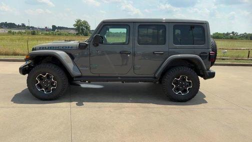 Sting Gray Clearcoat 2023 Jeep Wrangler 4xe Rubicon