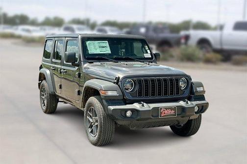 Granite Crystal Clearcoat Metallic 2024 Jeep Wrangler Sport