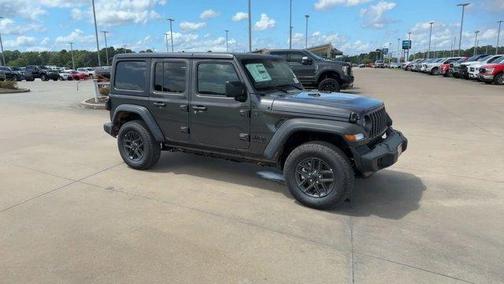 Granite Crystal Clearcoat Metallic 2024 Jeep Wrangler Sport