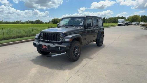 Granite Crystal Clearcoat Metallic 2024 Jeep Wrangler Sport