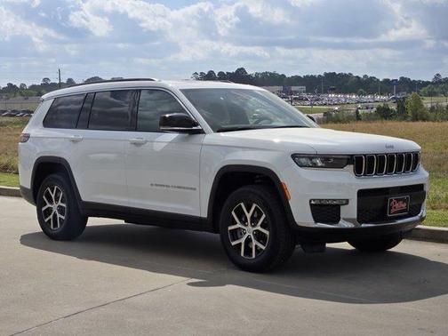 Bright White Clearcoat 2025 Jeep Grand Cherokee L Limited