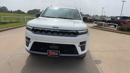 Bright White Clearcoat 2026 Jeep Grand Wagoneer L Limited