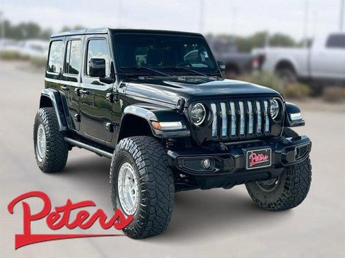 Black Clearcoat 2020 Jeep Wrangler Unlimited Sahara High Altitude