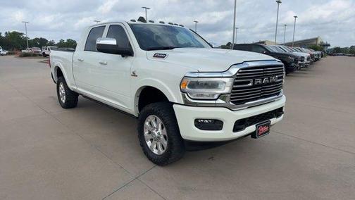 Pearl White 2021 RAM 2500 Laramie