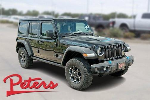 Black Clearcoat 2023 Jeep Wrangler 4xe Rubicon