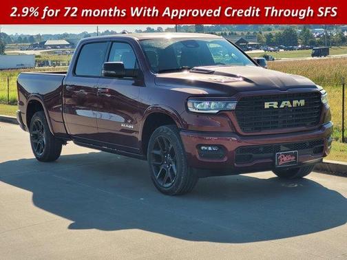 Delmonico Red Pearlcoat 2026 RAM 1500 Laramie