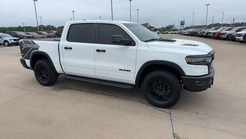 Bright White Clearcoat 2025 RAM 1500 Rebel
