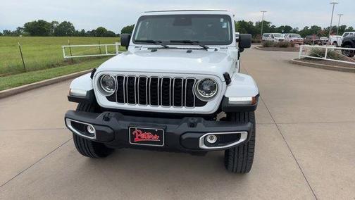Bright White Clearcoat 2025 Jeep Wrangler 4xe Sahara