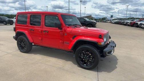 Firecracker Red Clearcoat 2025 Jeep Wrangler 4xe Sahara