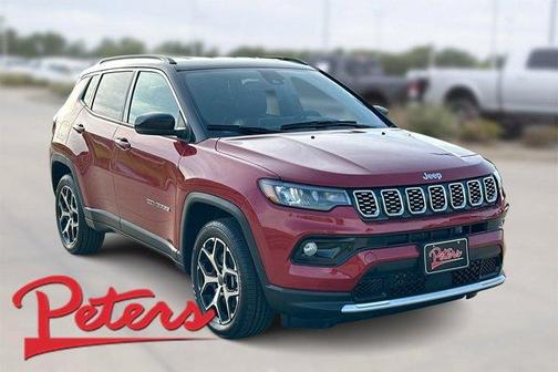 Red 2025 Jeep Compass Limited
