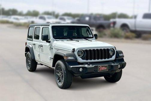 Bright White Clearcoat 2024 Jeep Wrangler Sport