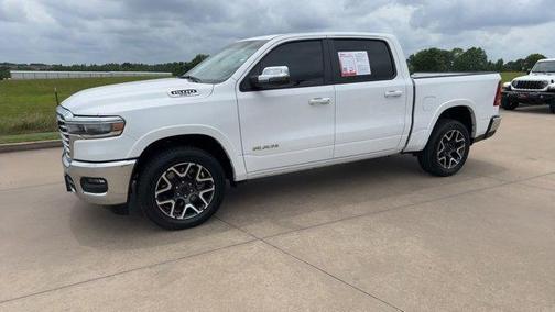 Bright White Clearcoat 2025 RAM 1500 Laramie