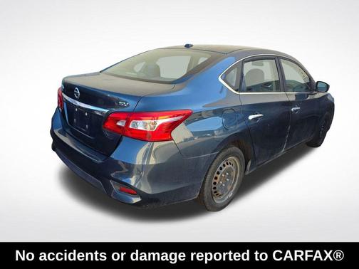 Graphite Blue 2017 Nissan Sentra SV